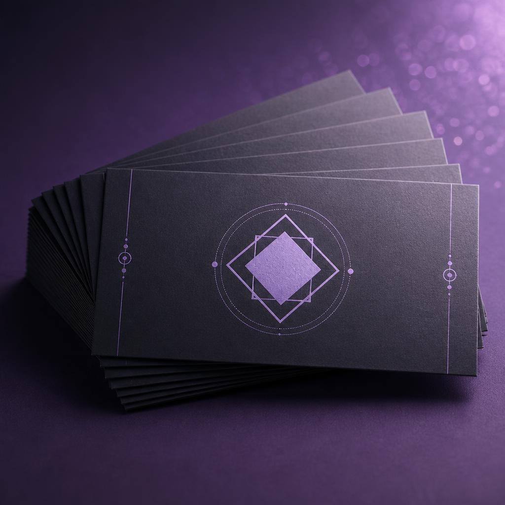 Business Cards by Ms Mia Ts — 50 to 250 cards
