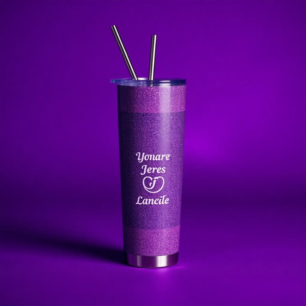 20oz Tumbler by Ms Mia Ts — Insulated, glitter optional
